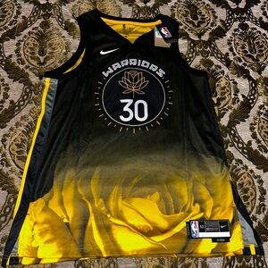 Stephen Curry Nike NBA Authentics City Edition Jersey Men's Size XL
Brand New